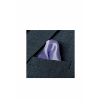 Batista de buzunar pentru sacou, cu aspect matasos, 21 x 21 cm, Light Purple